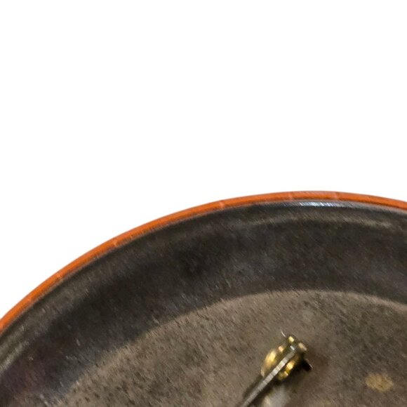 Vintage Hesston Sentry Pumping Units Promotional Pinback Button Orange Pin - Picture 7 of 12